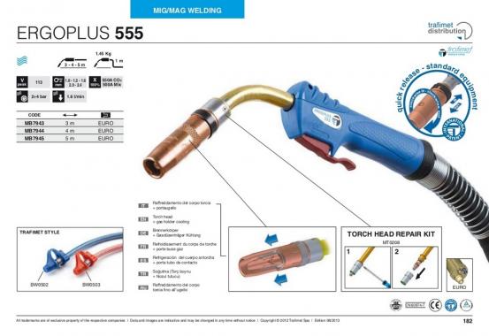 Trafimet Mig ERGOPLUS 555 (550 А вод. охл.) 4м